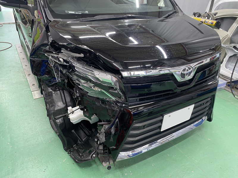 バンパーのスリキズ